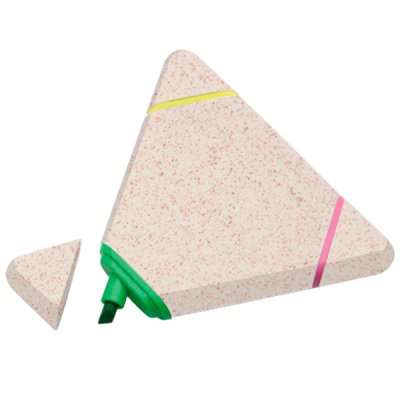 Resaltador Triángulo Fibra de Trigo